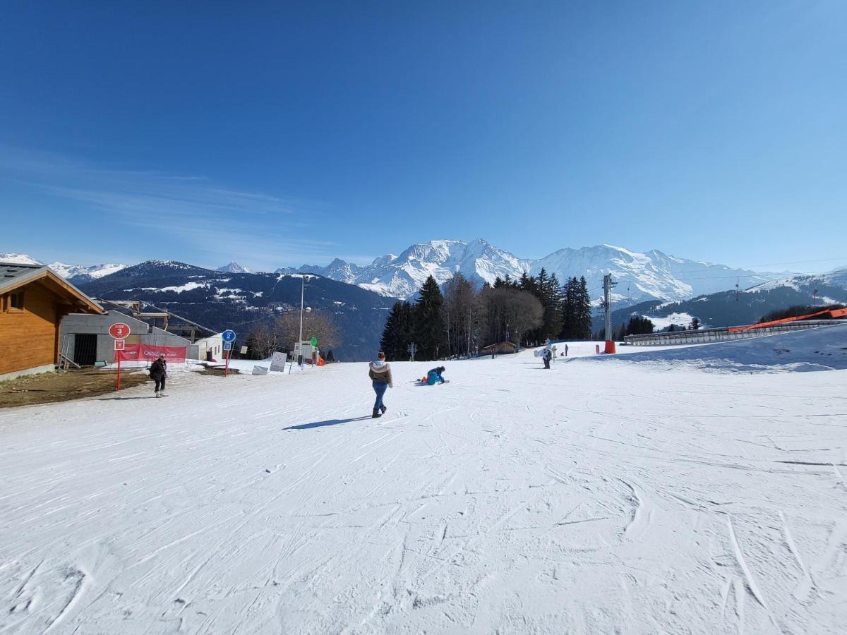 Appartement Dans Chalet Avec Piscine Couverte Saint-Gervais-les-Bains Εξωτερικό φωτογραφία